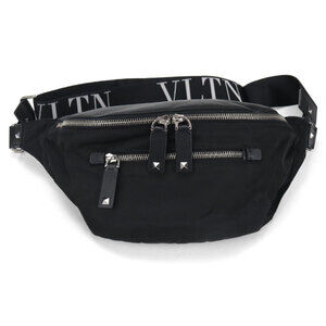 Valentino VLTN Men's Black Body Bag/Belt Bag